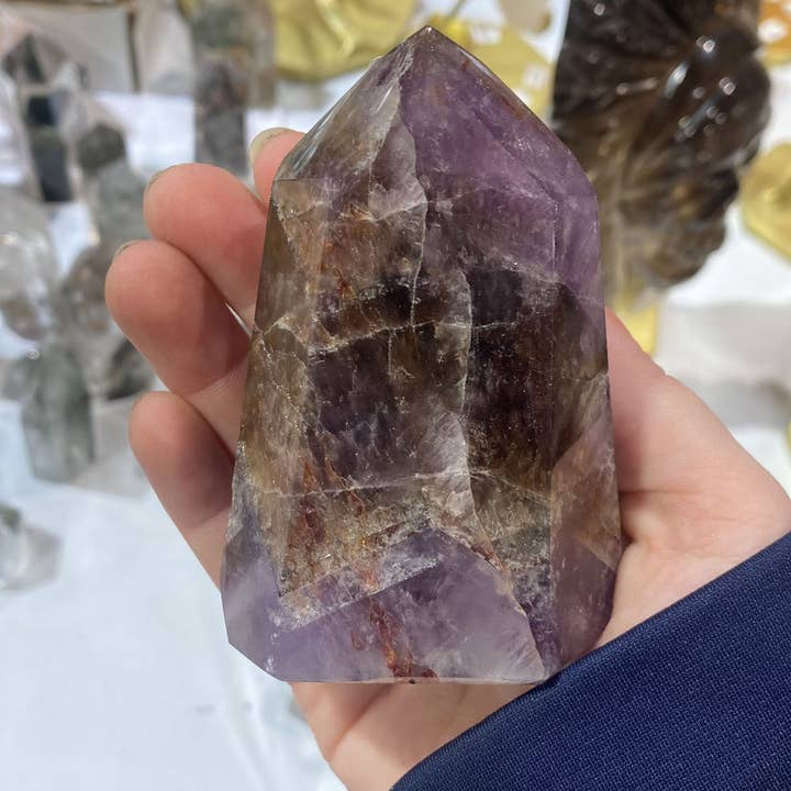 Quasar Gems USA - Wholesale Spiritual Stone/Crystal - Super 7 Polished Point