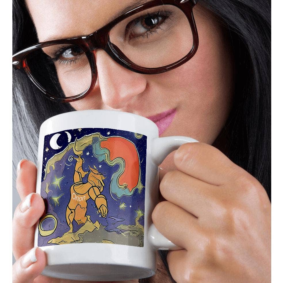 3dRose - Wholesale Coffee Mug - 3dRose, Funny abstract allegory of Orion constellation. Space and astronomy, Mug9