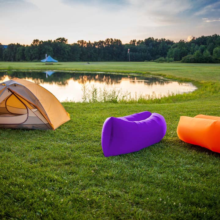 Espreguiçadeira Insuflável Exterior - 4 Cores por atacado de Krediz