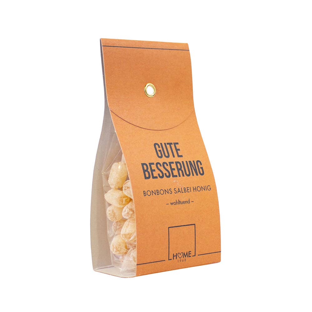 HOME1968 GmbH - Wholesale Hard Candy - Get well soon sage honey candies0