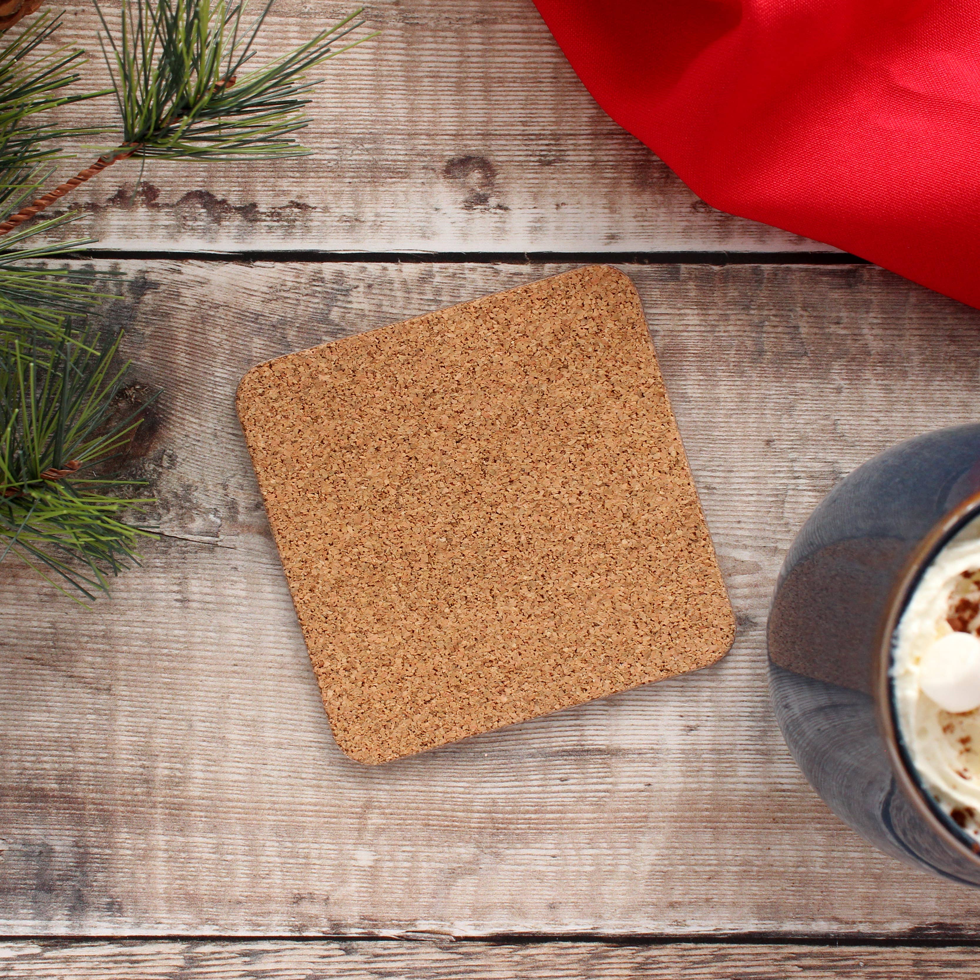 Purple Tree Designs - Wholesale Coasters - Tis the season Christmas cat coaster5