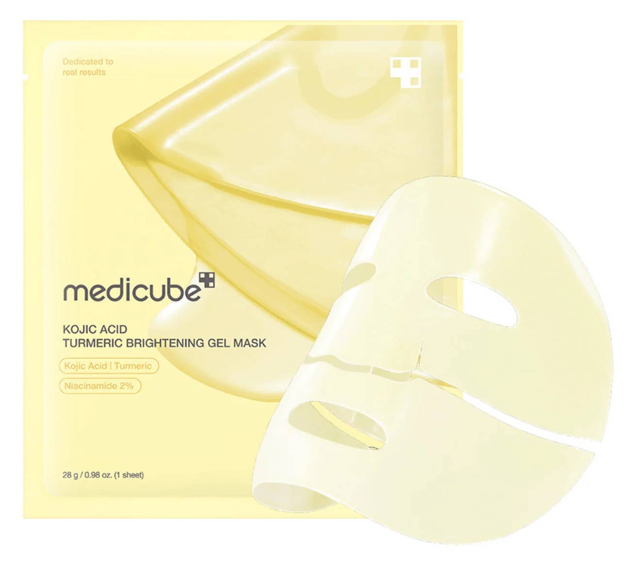 Kosmic - Kbeauty Skincare – wholesale Ansiktsmasker – Medicube ljusgörande gelmask med kojic-syra och gurkmeja