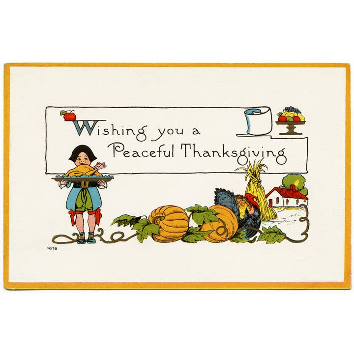 Just Write Arts - Wholesale Thanksgiving Card - Peaceful Thanksgiving