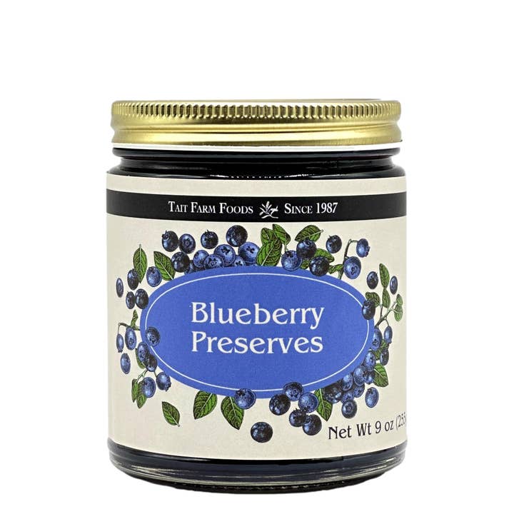 Tait Farm Foods - Wholesale Preserves - Blueberry Preserves
