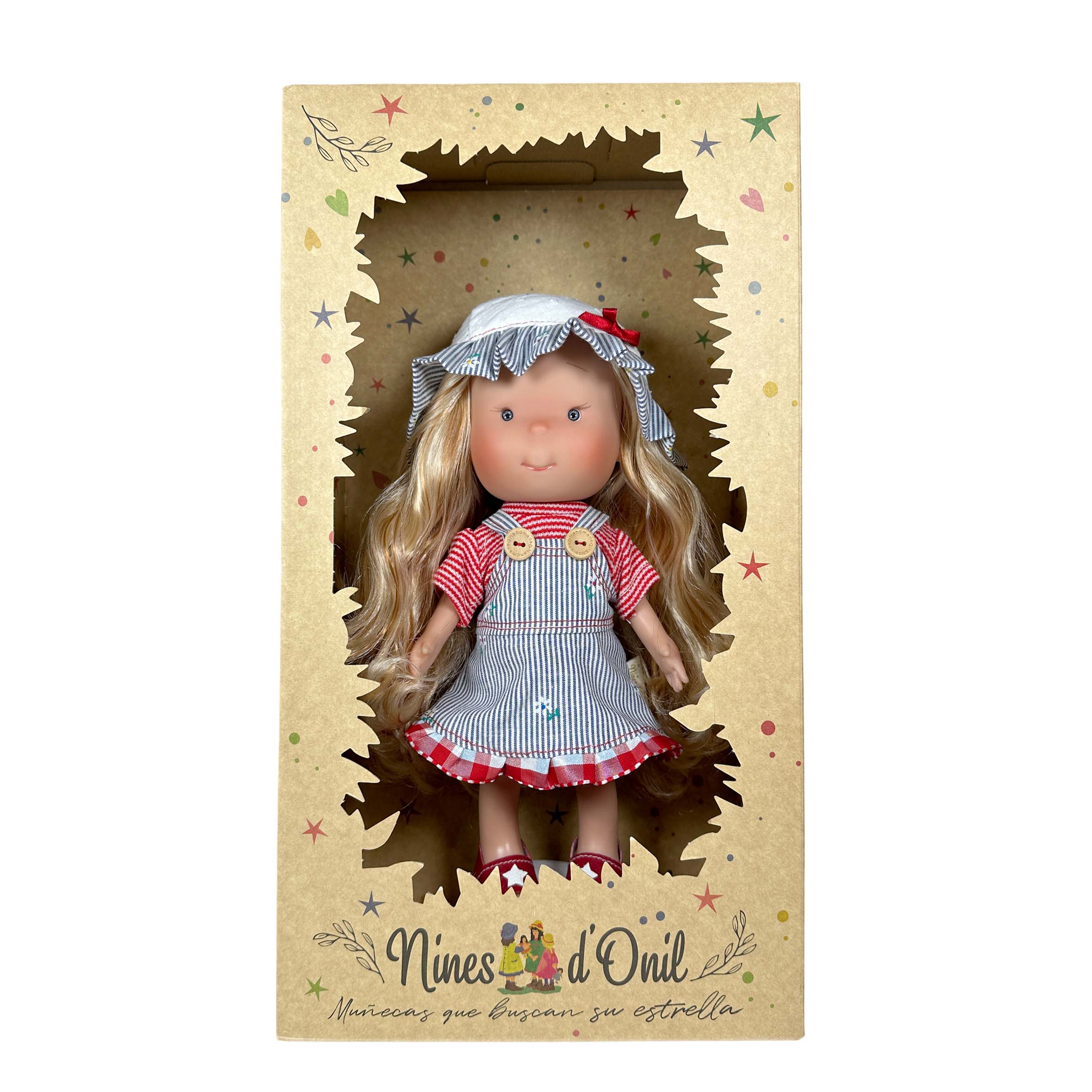 Nines Artesanals d'Onil Dolls - Vente Poupée – enfant - Poupée Pippa bleue marine4
