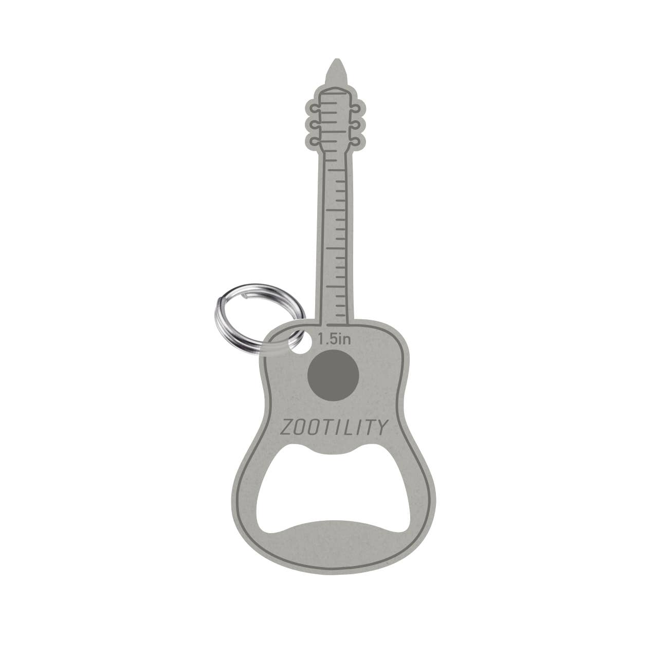 Zootility - Wholesale Handy Tool - Guitar Keychain Multi-Tool