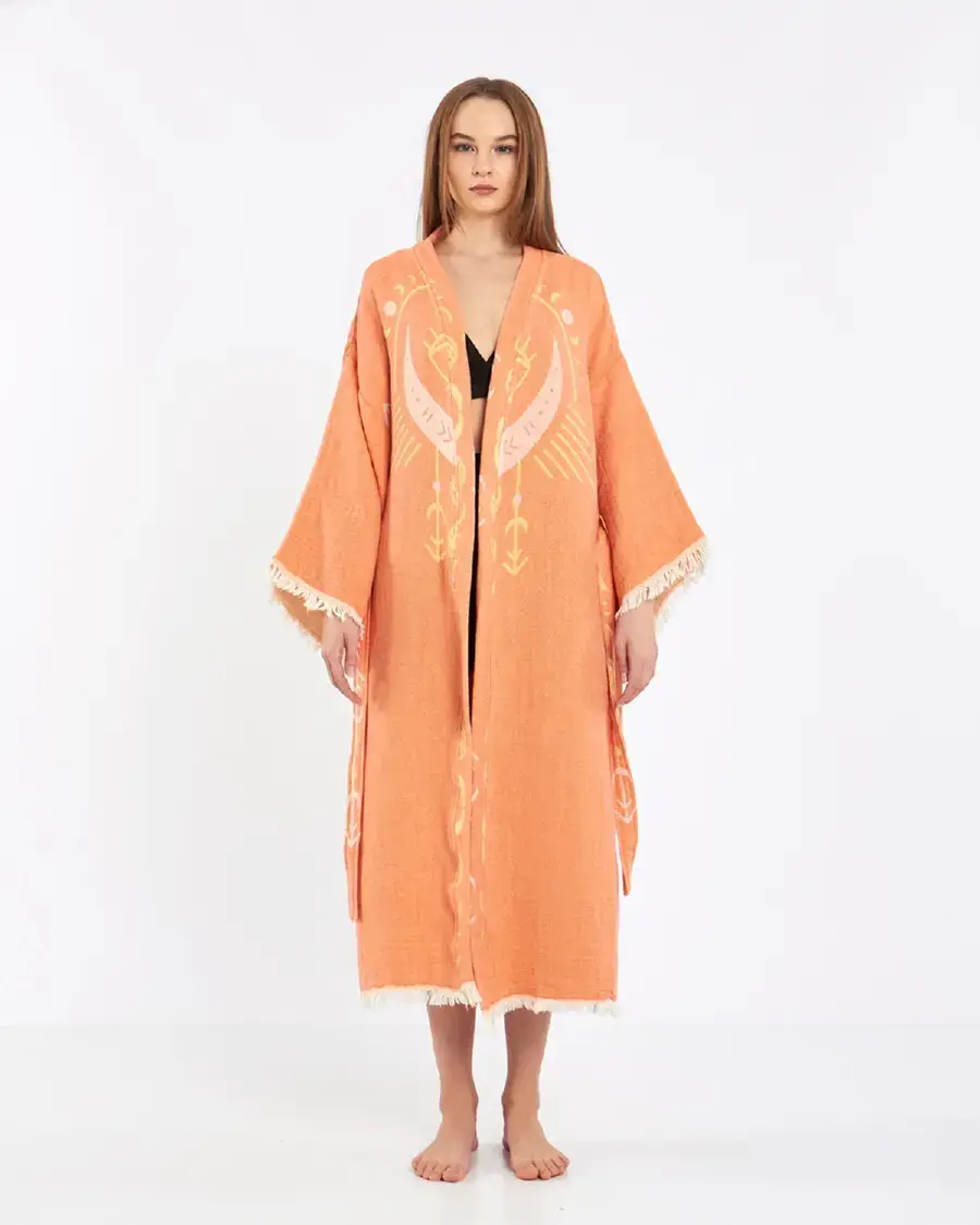 Umays Boho - Wholesale Kimono - Women's - Evil Eye Kimono, Jacquard Kimono, Festival Kaftan Kimono7