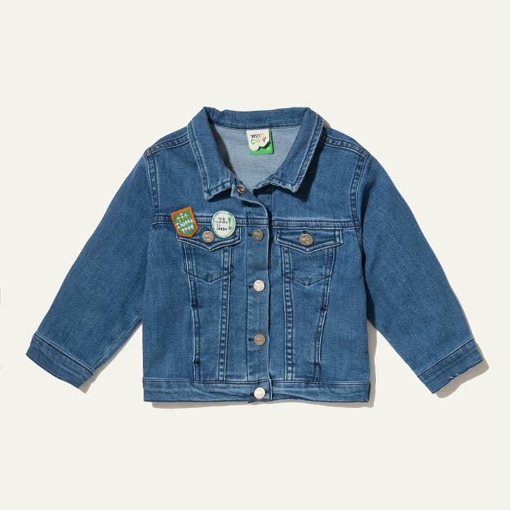 Giacca in denim per bambini per la vendita all'ingrosso da parte di Mon Coeur
