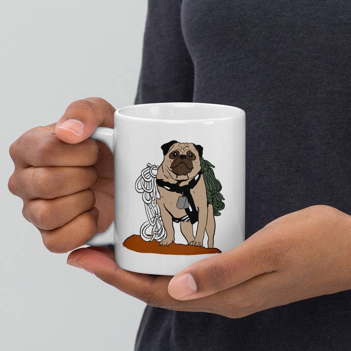 Club No-Kill 2027 Coffee Mugs - Wholesale Coffee Mug - Vinny the Pug Coffee Mugs 8