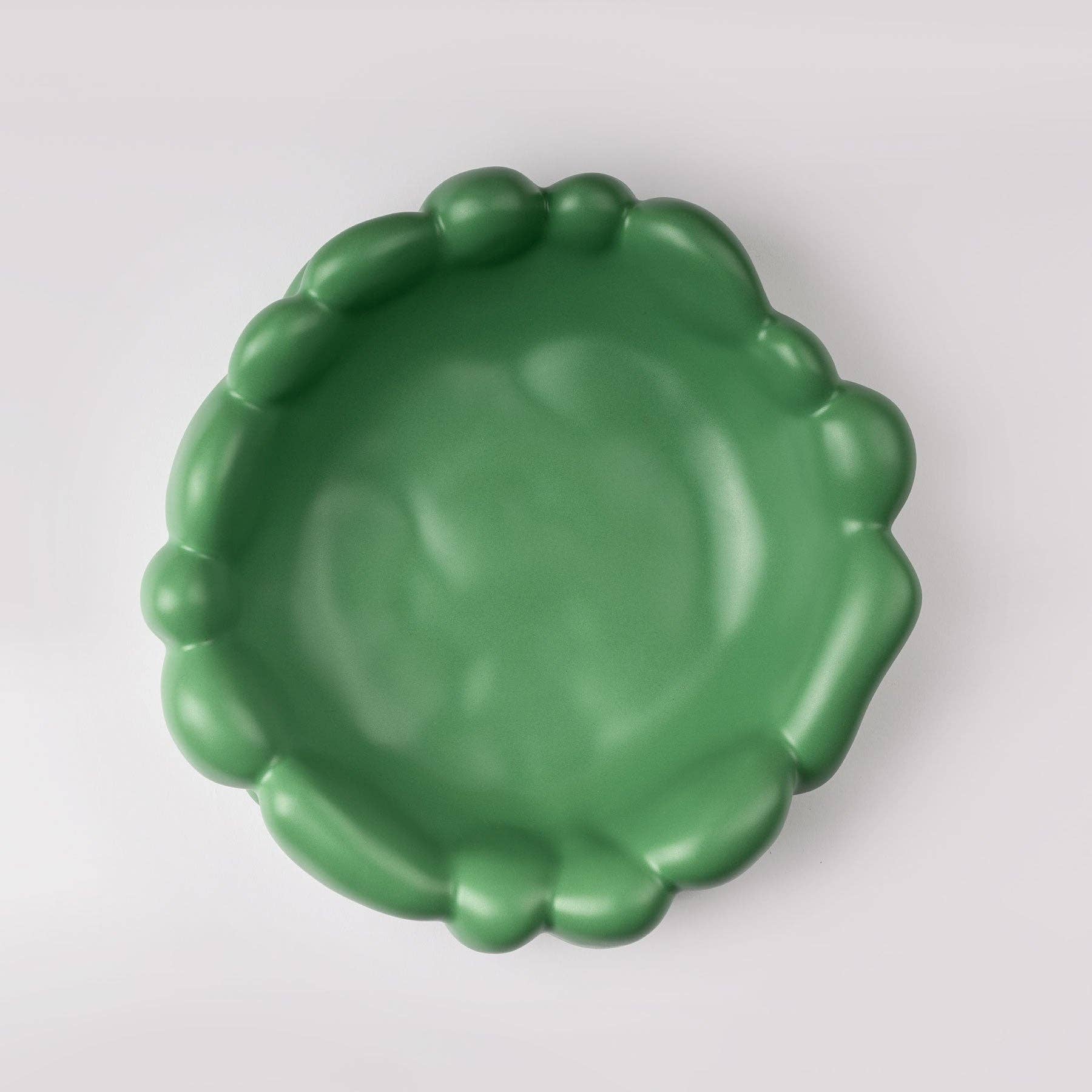 raawii – Engroshandel Pyntetallerken/skål – Nicholai Wiig-Hansen - Cloud midtstykke i sloe green2