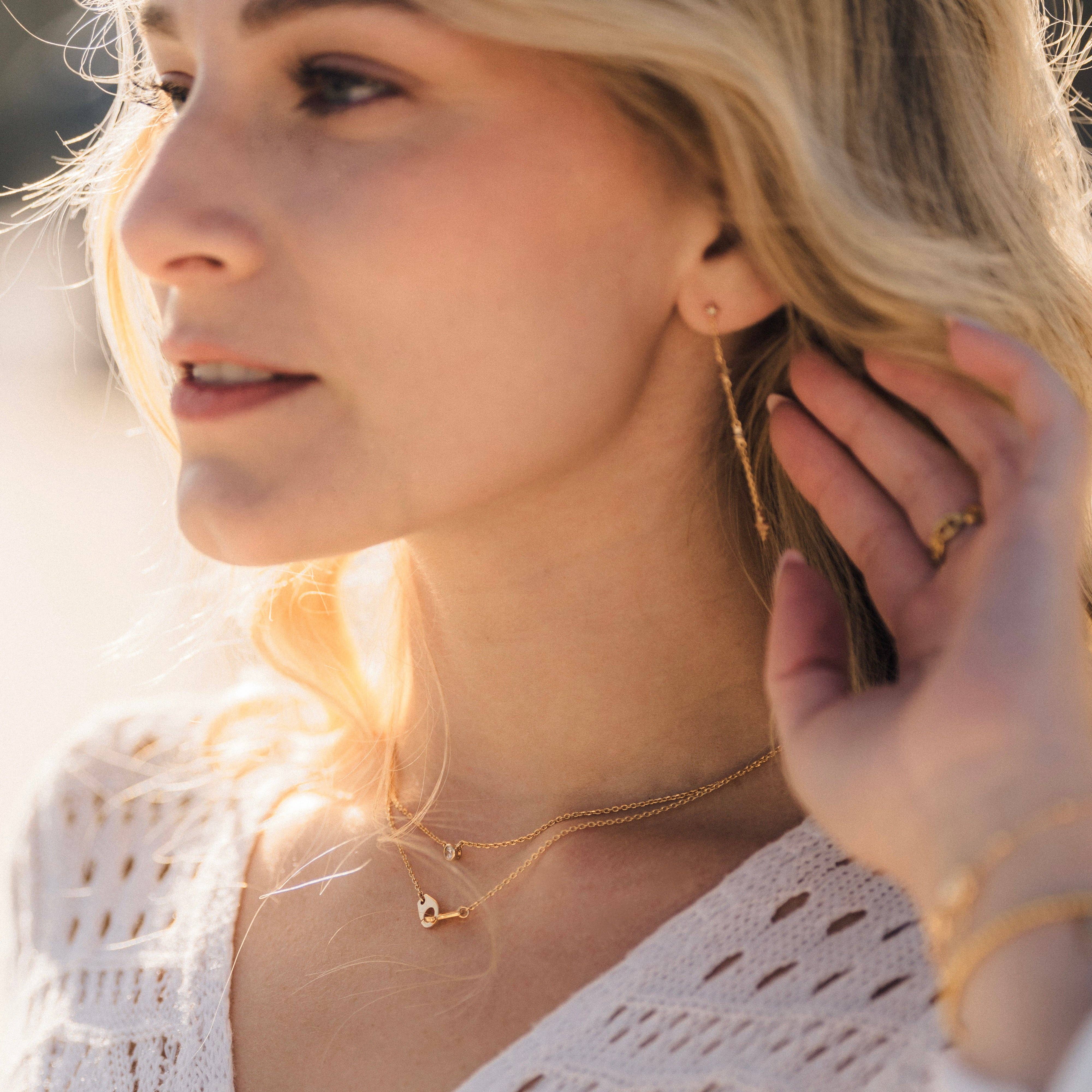 Meora Paris - Vendita all'ingrosso Collana con ciondolo/pendaglio - Collana Promessa placcata oro 18k2