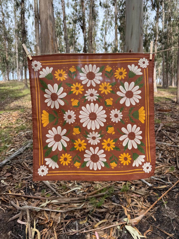 The Miller Bandana ( wild rag, embroidered bandana, western for wholesale by Wild as Heck