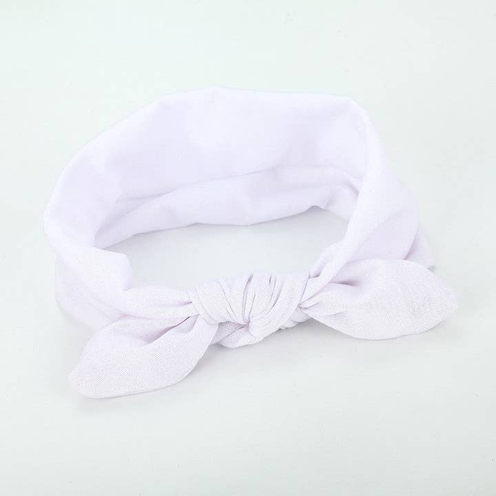 Ekartini - Wholesale Fashion headband – women's - Solid Color Fabric Bow Headband8
