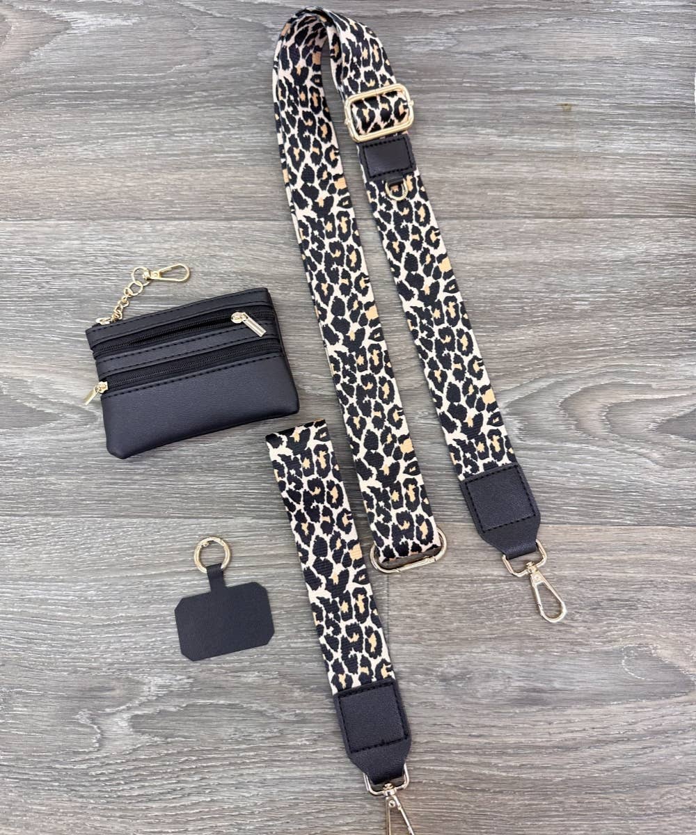 DESHENG ENTERPRISE - Wholesale Bag Strap - Women's - HANDBAG STRAP WITH ZIPPER POUCH PHONE HOLDER WRISTBAND1