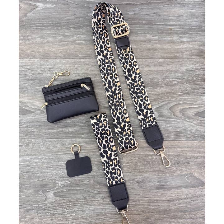 DESHENG ENTERPRISE - Wholesale Bag Strap - Women's - HANDBAG STRAP WITH ZIPPER POUCH PHONE HOLDER WRISTBAND1