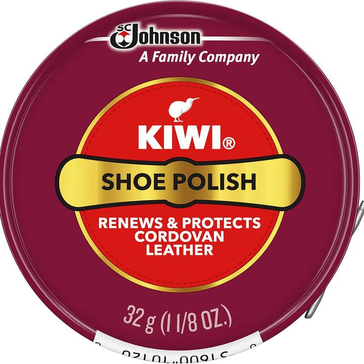 Lata de Betún para Zapatos Kiwi, Cordovan, 1.125 oz (32g) para venta al por mayor de First Choice Buying