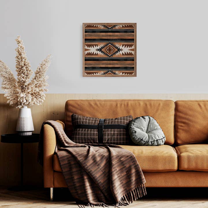 Kendrick Home - Wholesale Wood Wall Art - Southwestern Wood Browns2