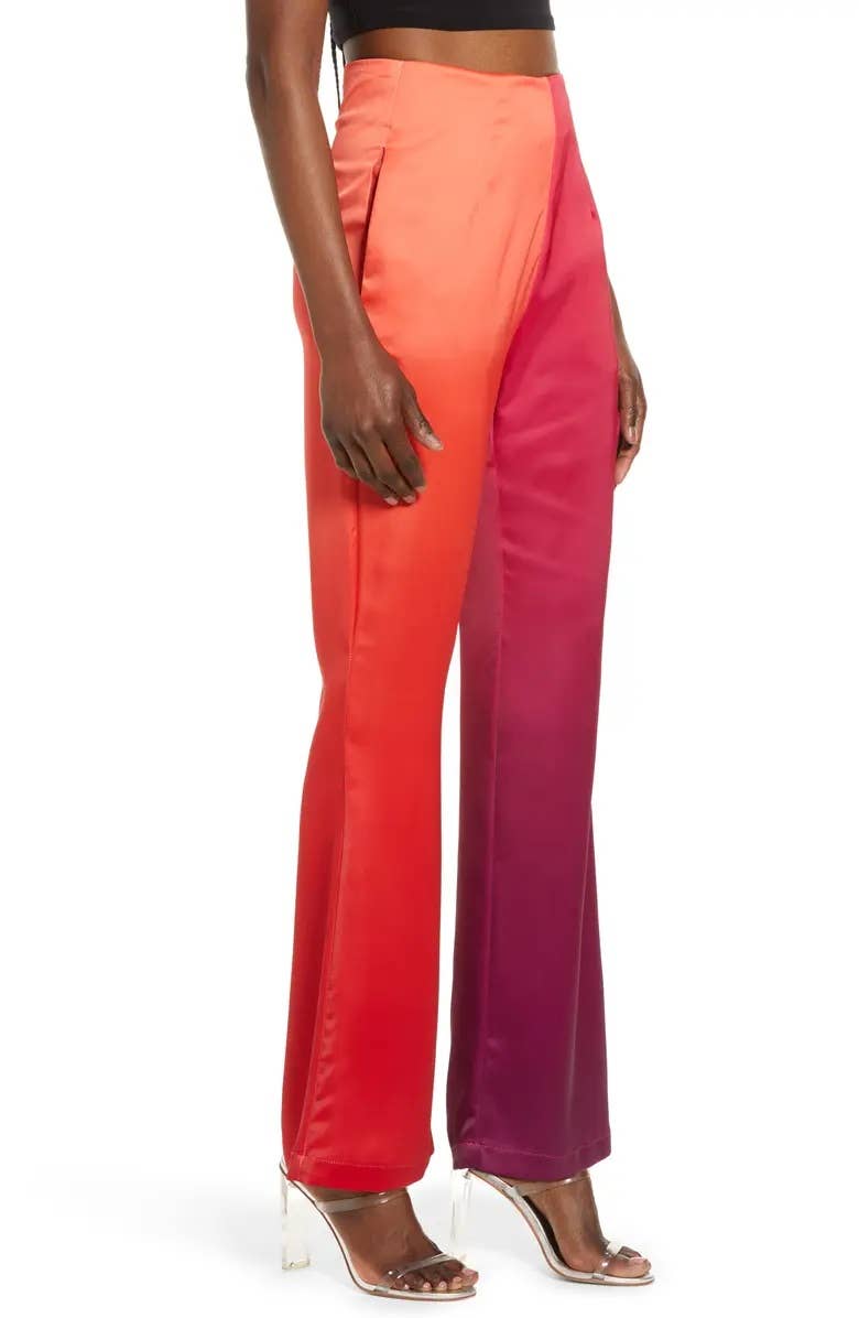 MULTI Dalston Multi-Tone High Waisted Trousers for wholesale on Faire1