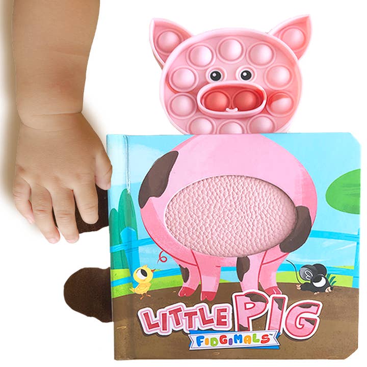 Little Hippo Books - Wholesale Baby & Toddler Book (0-2) - Little Pig - Your Sensory Fidget Friend10