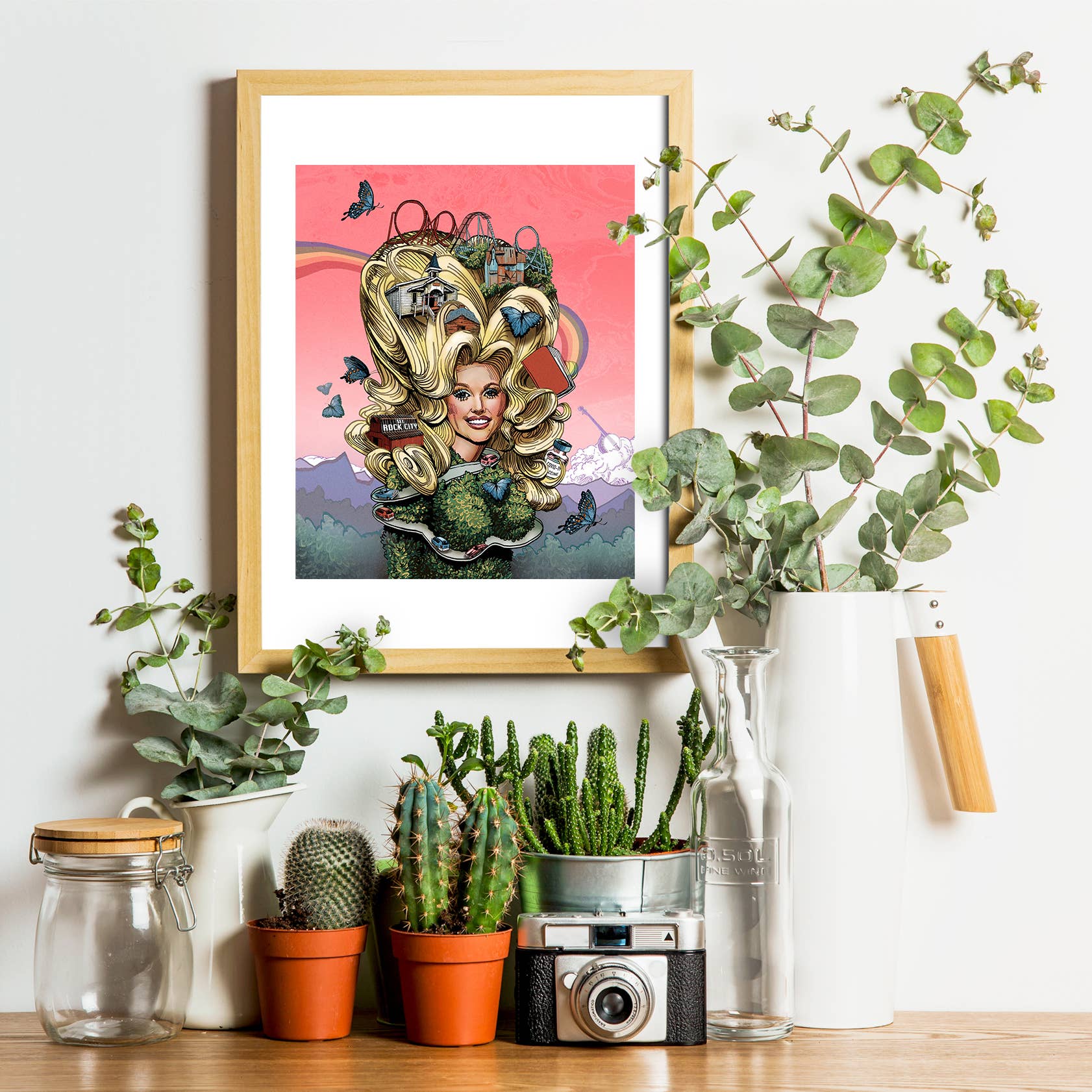 Esther Sketch - Wholesale Art Print - Dolly Print 8.5"x11"1