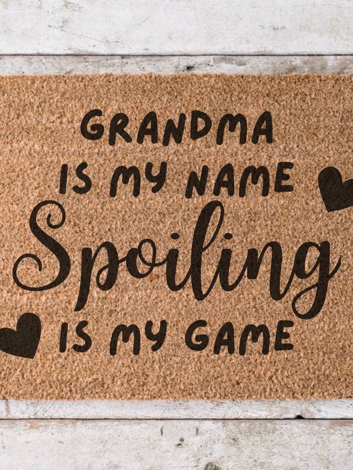 Grandma Is My Name - Door Mat for wholesale by 4 Little Dreamers