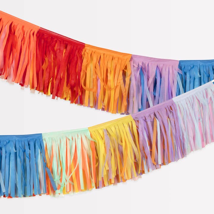 Bright Fringe Garland for wholesale by Meri Meri