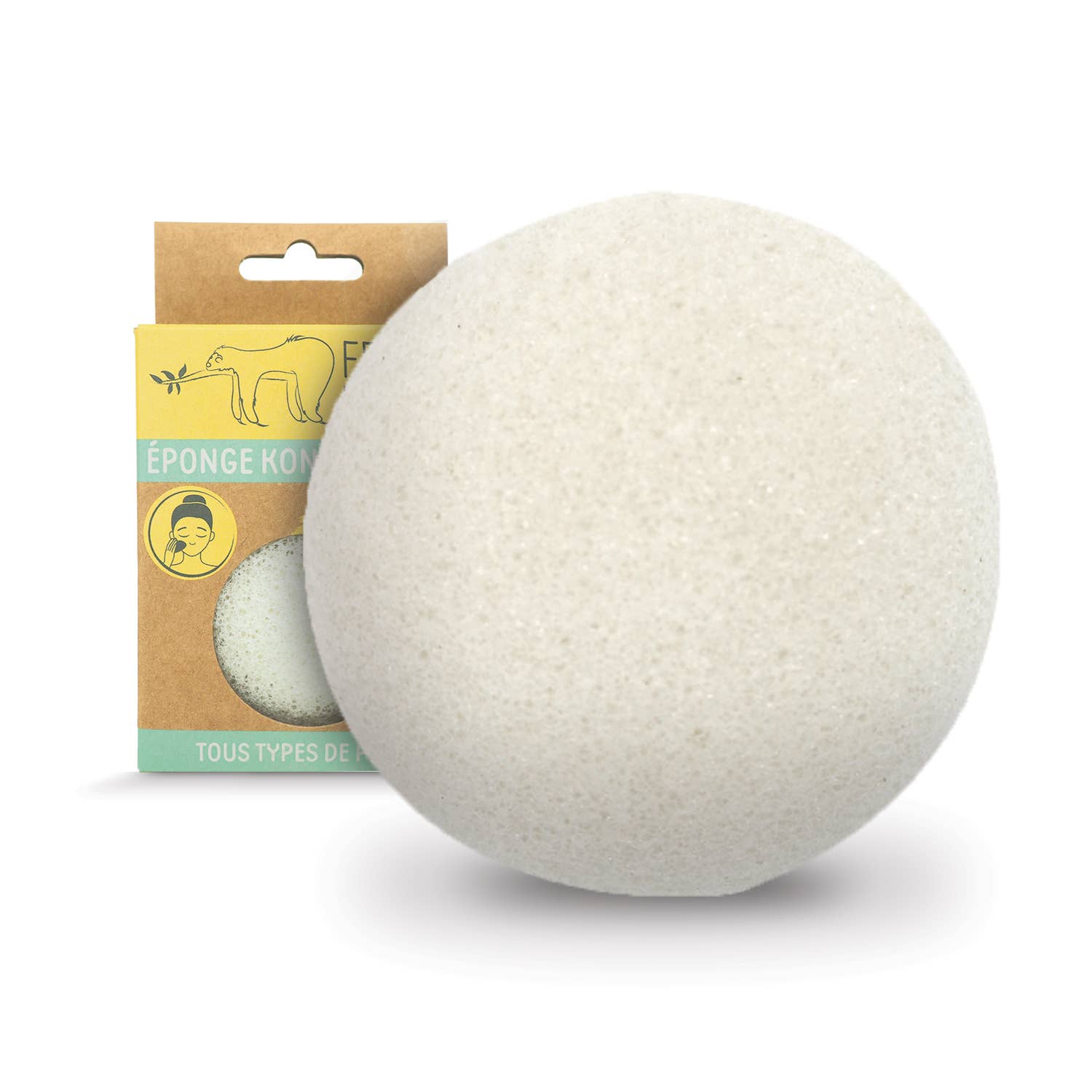 FRENCH TENDANCE - Wholesale Facial Cleanser - Konjac facial sponge1