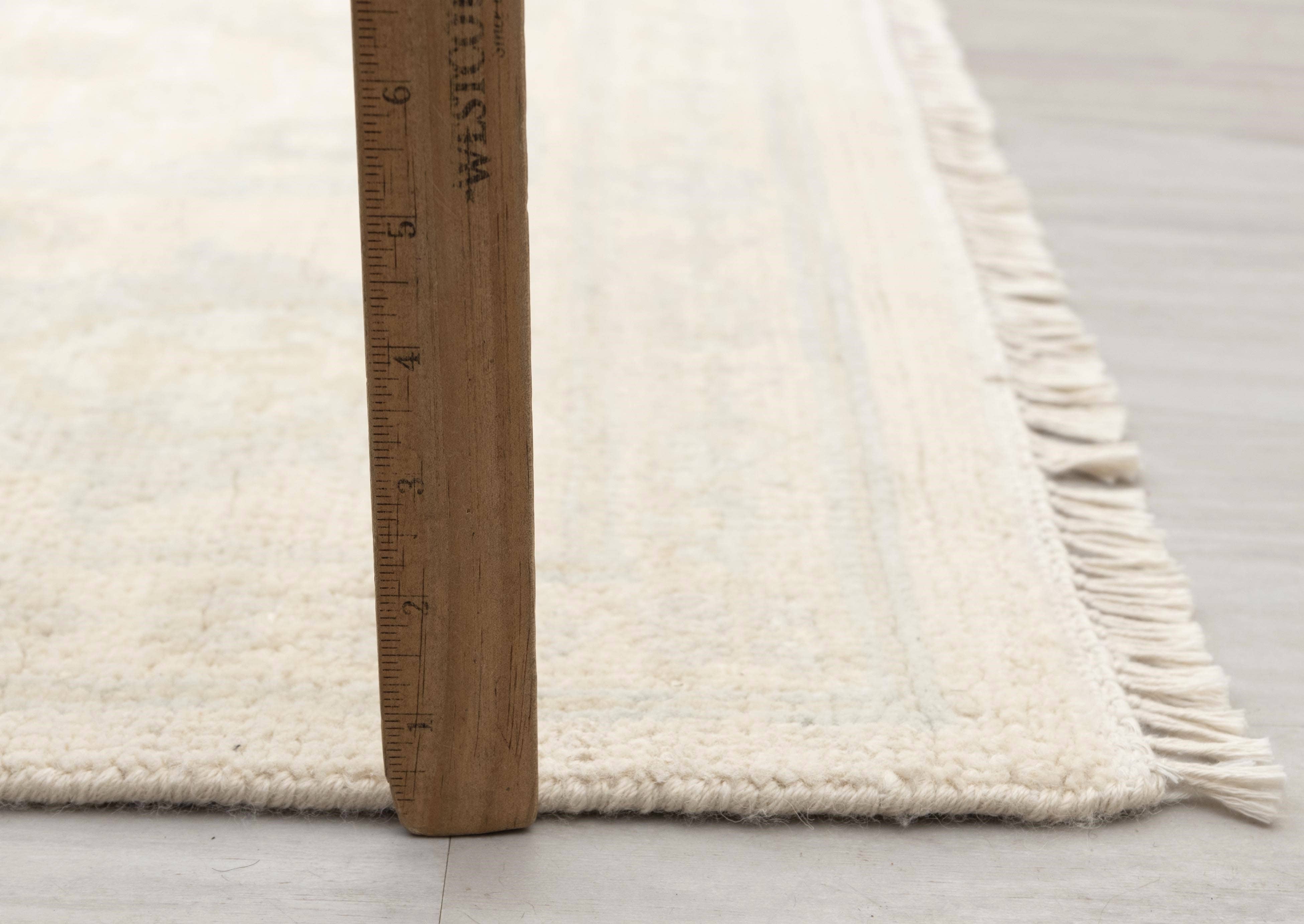 Aesthetic Homes LLC - Wholesale Area Rug - Ivory Cream Oushak Rug | Neutral Wool Hand-Knotted J-16596