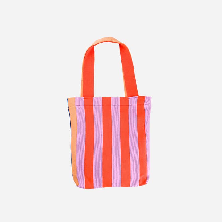VERLOOP | knits - Wholesale Tote Bag - Women's - Super Stripe Knit Tote11