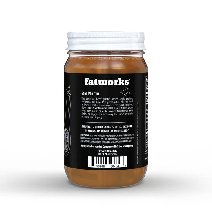 Fatworks - Wholesale Broth - Pho Duck Bone Broth 6 Pack1