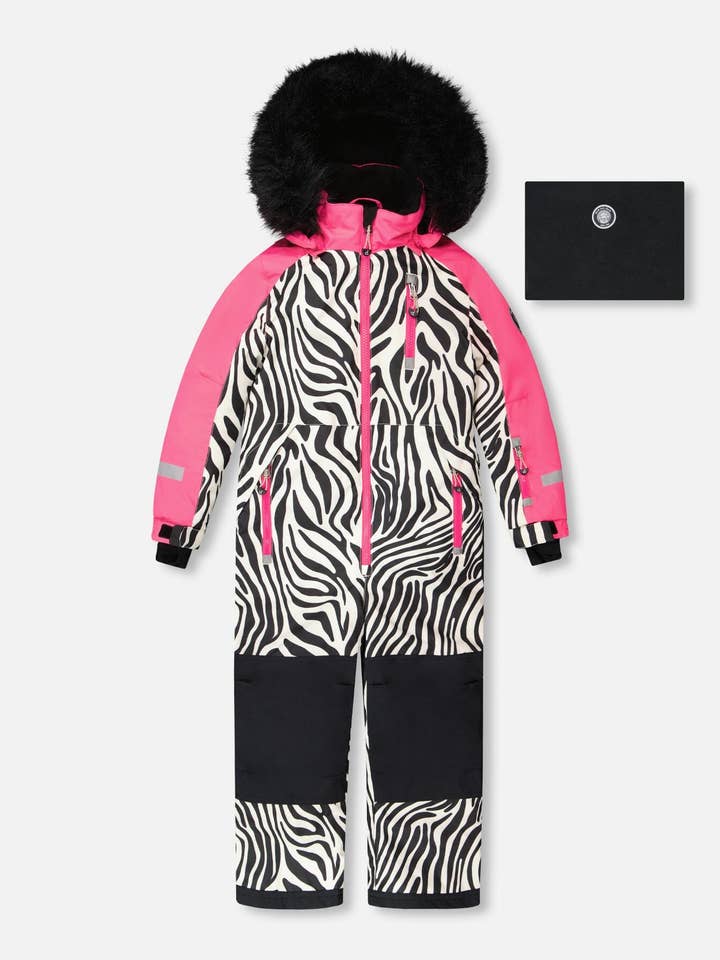 Combinaison de jeu une pièce imprimé zèbre pour la vente par Deux par Deux