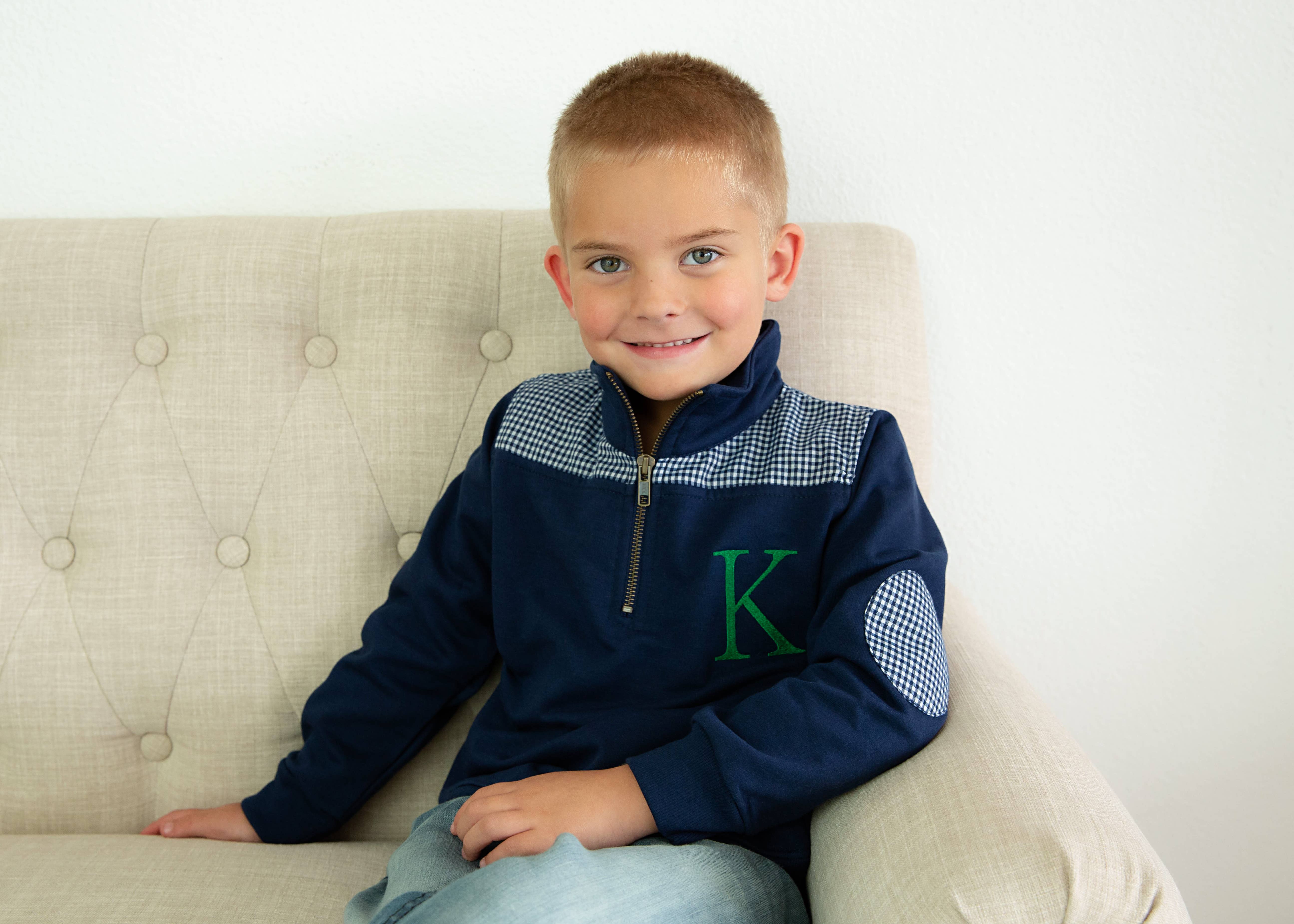 Love That Cotton – Engroshandel Sweatshirt - Børn – Ungdom Miller Pullover - Navy med Navy Zefyr0