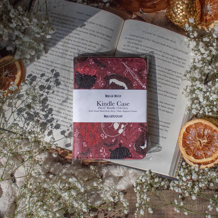 Meaggie Moos - Wholesale Book Cover - Kindle Case | Maroon Magic