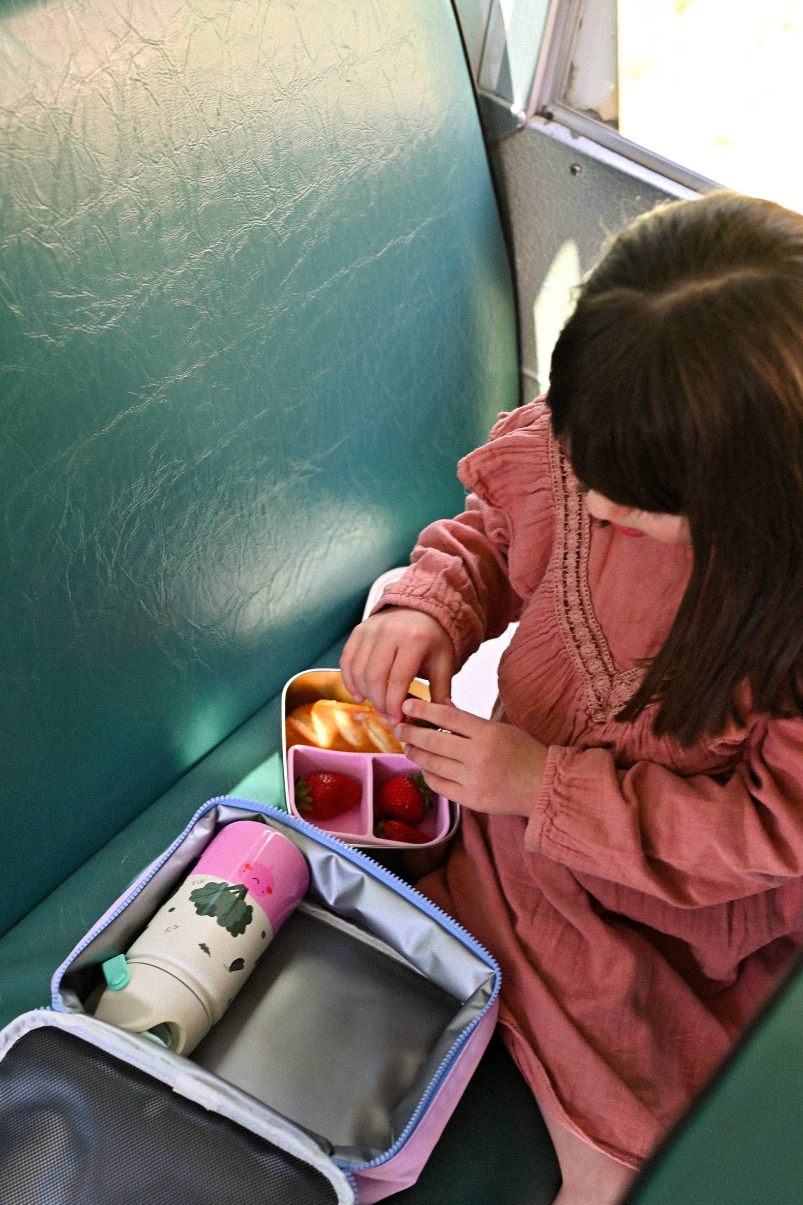 the cotton cloud - Wholesale Water Bottle - Insulated Stainless Steel Bottle for Kids Veggie Pals13