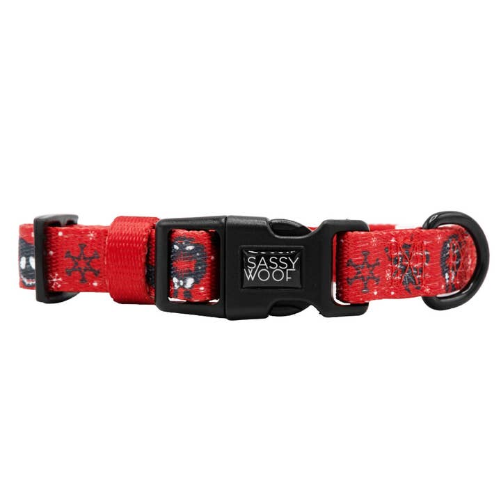 SASSY WOOF - Wholesale Pet Collar - Dog - Dog Collar - The Nightmare Before Christmas™ (Red)