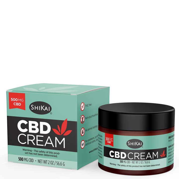 ShiKai Products - Wholesale CBD Balm - 2 oz CBD Double Strength Cream | 500mg CBD2