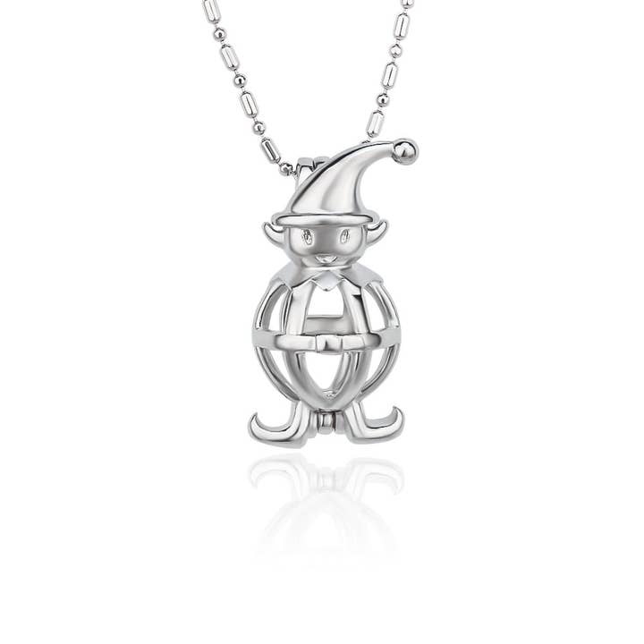 Colgante de Elfo de Navidad Keepsake para venta al por mayor de Island Pearl Traders