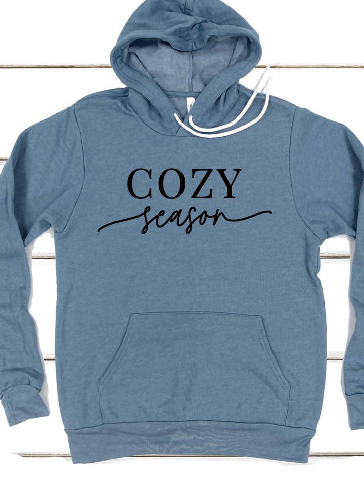 Kissed Apparel – wholesale Hoodie – Women's – Cozy Season Winter Holiday Graphic Hoodie1