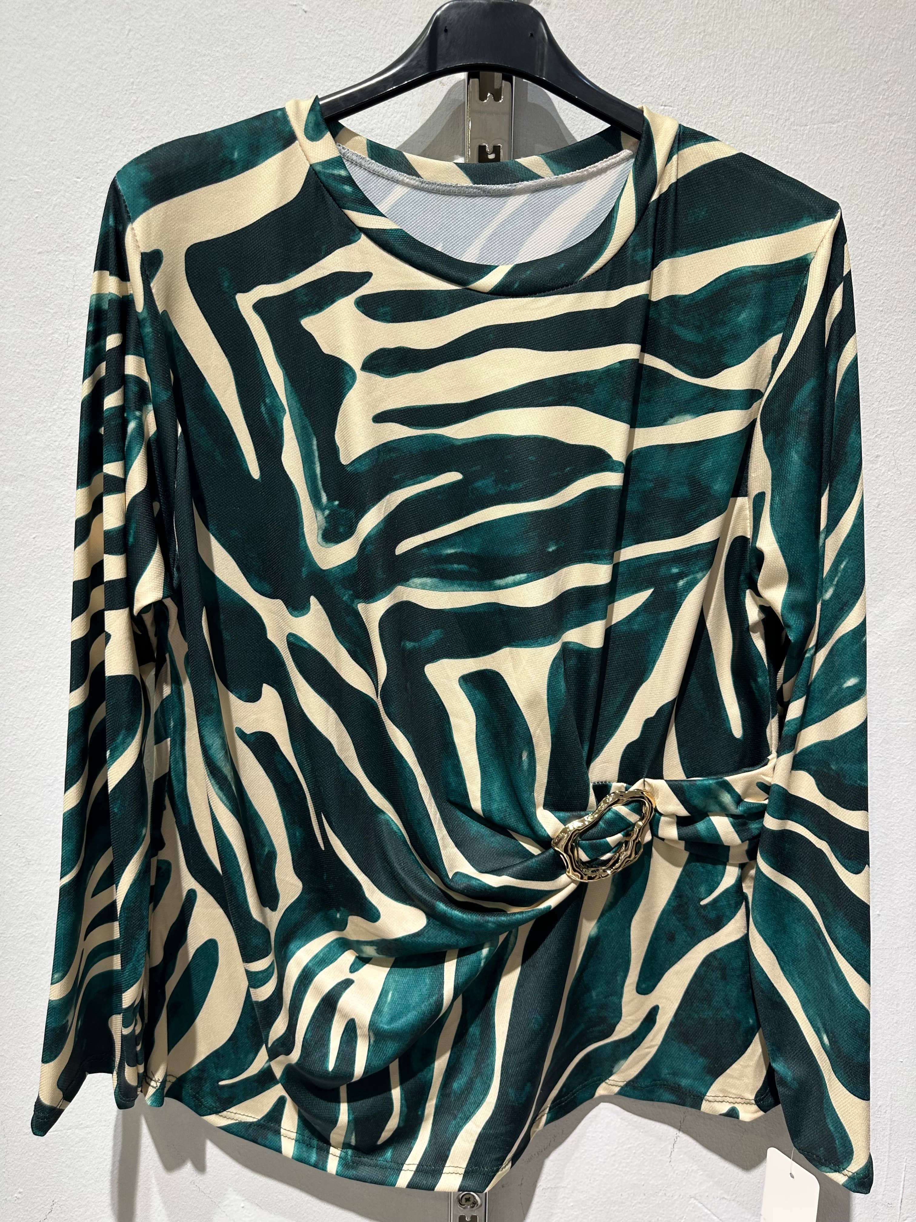 Only Yuan – Engroshandel Bluse - Dame – ref 13901 bluse med print4