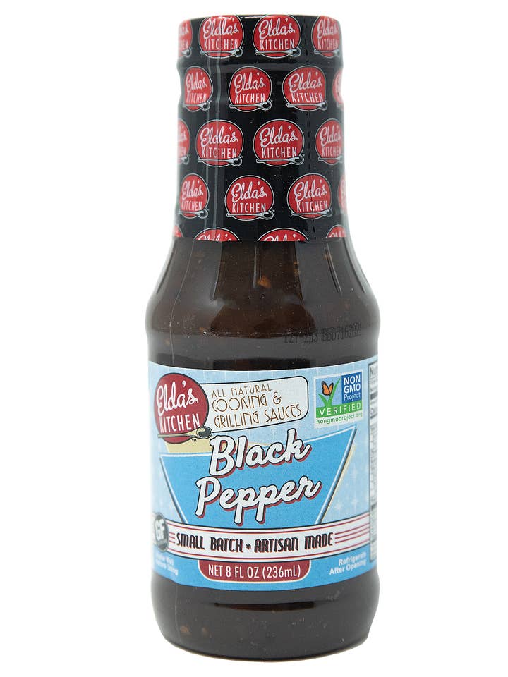 Black Pepper Cooking & Grilling Sauce for wholesale by Elda's Kitchen