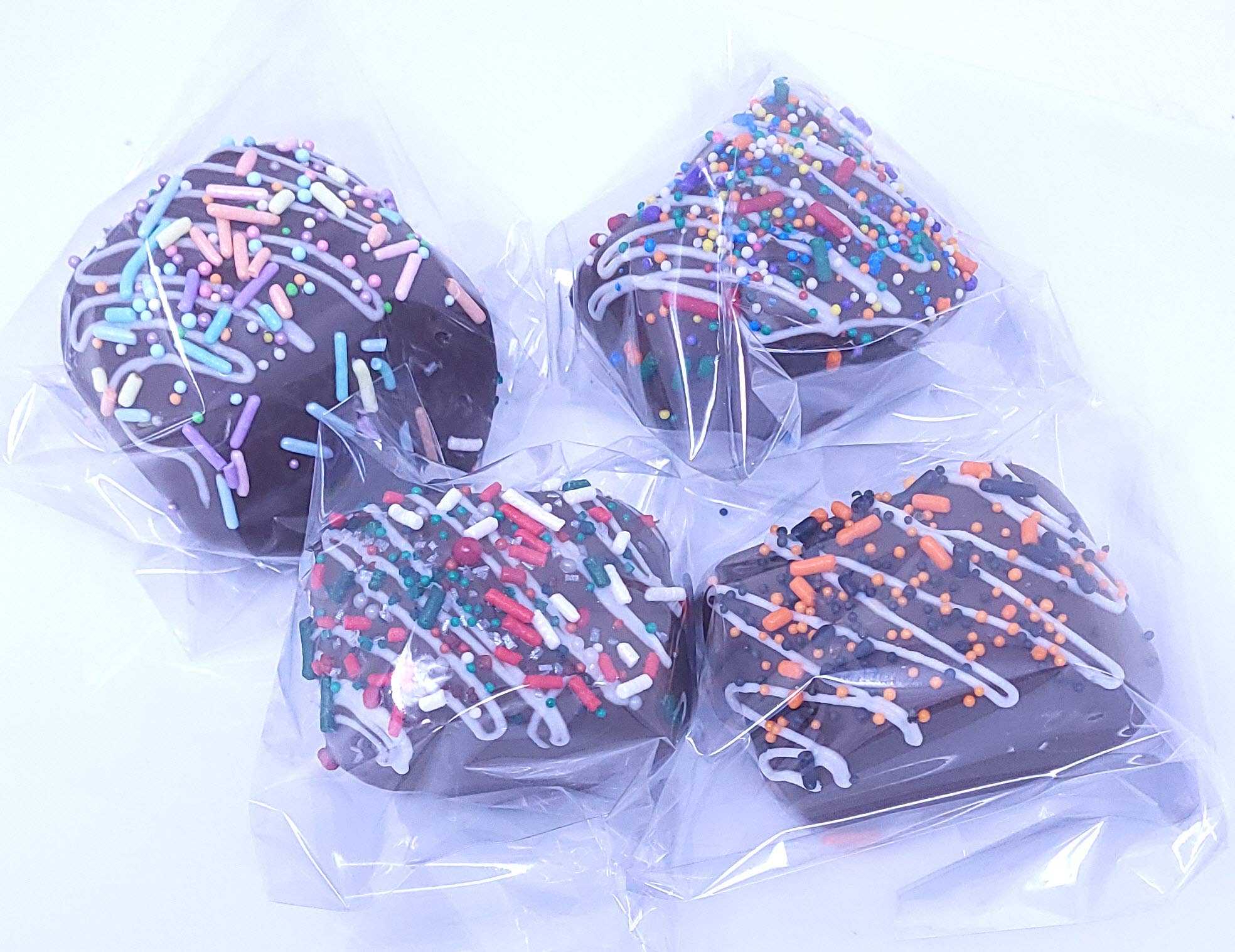 Wild Angel Treats, LLC - Wholesale Chocolate Covered Sweets - Christmas Chocolate Covered Jumbo Marshmallow2