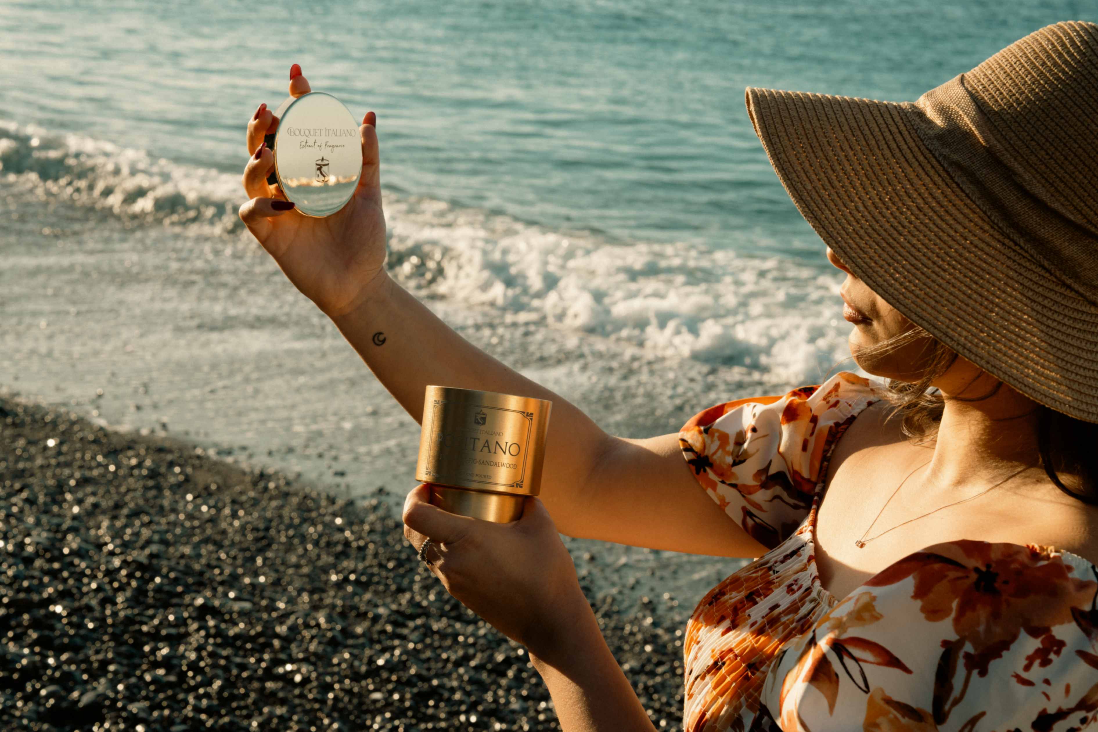 BouquetItaliano – Engroshandel Glaslys – Positano Luksus Duftlys – Italiensk-Inspireret11