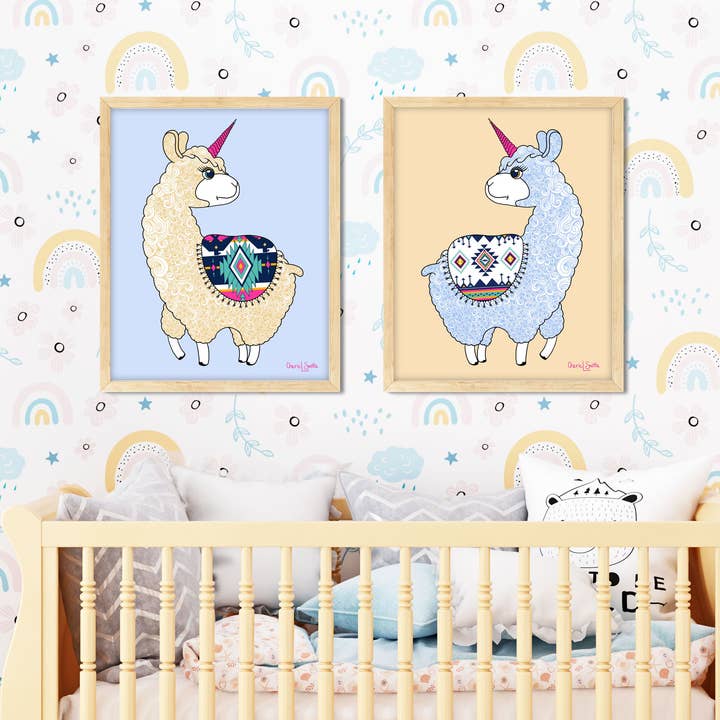 Majestically Awkward (Llamacorn) for wholesale by CherieSmittleArt