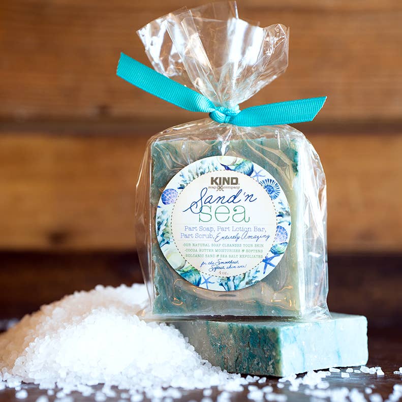 KIND apothecary - Wholesale Bar Soap - Sand & Sea Bar Soap1