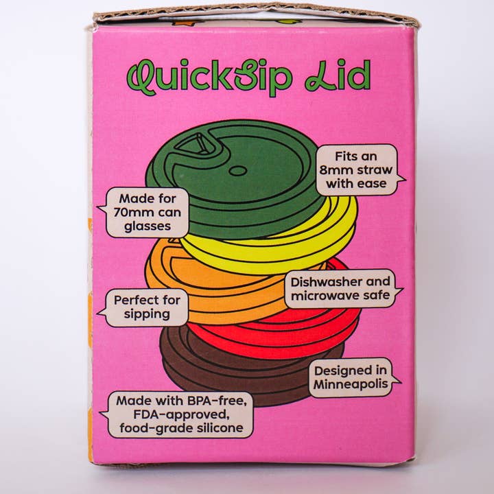 Cheerware – Tampas de bebidas por atacado – Tampa QuickSip | Tampa Reutilizável Fofa para Copos de Lata9