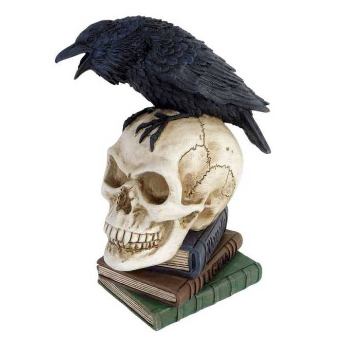 Pacific Trading - Wholesale Decorative Figurine - 14637 Alchmey Poe's Raven C/12
