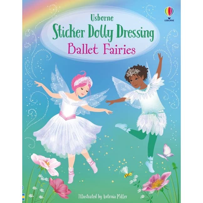 Sticker Dolly Dressing Ballet Fairies : Usborne for wholesale by HarperCollins