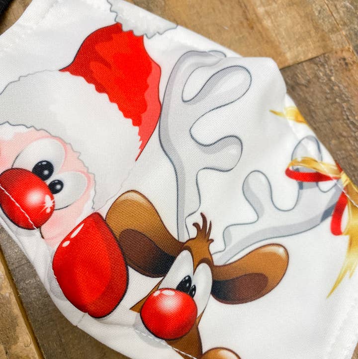 Bloidy - Wholesale Protective Face Mask/Shield - Christmas Animal Friends Mask5