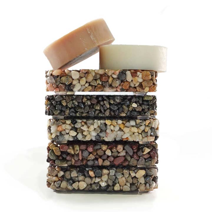 Stone Soap Plate for wholesale by Wild Prairie Soap Co.