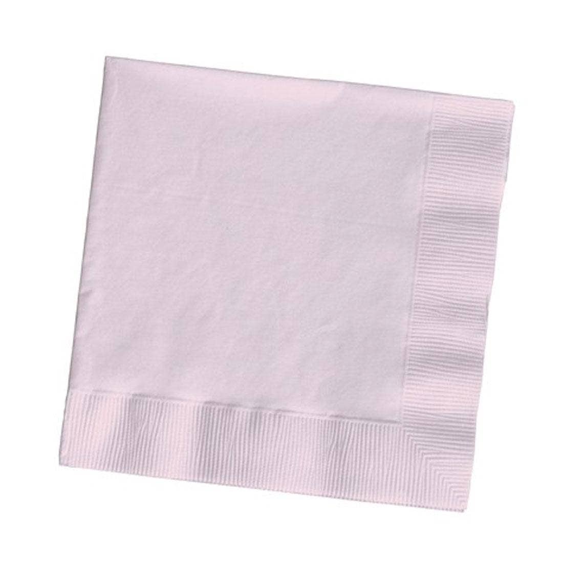 KT Supply – wholesale Disposable napkin – 2 Ply Lunch Napkins Classic Pink, Case of 6000
